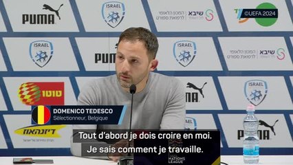 Belgique - Tedesco : "Oui, je suis toujours l'homme de la situation"