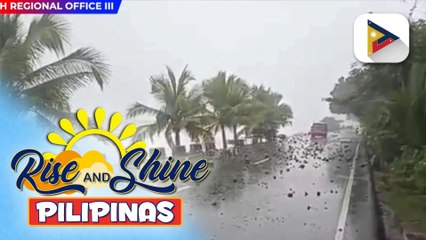Baler-Casiguran Road sa Barangay Gupa, Dipaculao, Aurora, pahirapang madaanan ayon sa DPWH