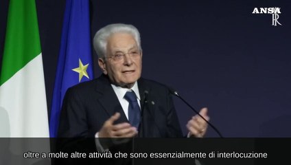Mattarella: "A volte ho promulgato leggi che non condivido"