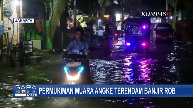 Hari Ketiga Banjir Rob di Muara Angke yang Terparah, BPBD: Terjadi Sampai 21 November