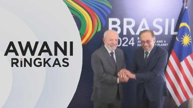 AWANI Ringkas: Malaysia-Brazil setuju perkukuh kerjasama