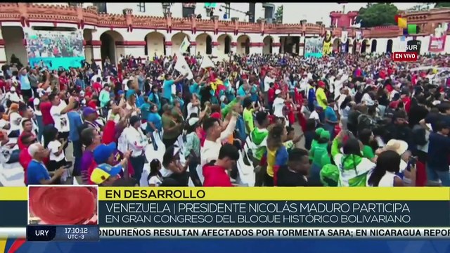 Pdte. Nicolás Maduro se une al Gran Congreso del Bloque Histórico Bolivariano