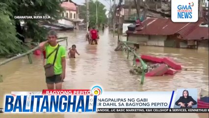 Mahigit 600 pamilya, nagpalipas ng gabi sa evacuation center dahil sa Bagyong #PepitoPH | Balitanghali