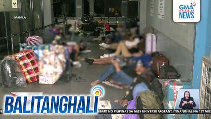 Biyahe ng 319 pasahero sa Manila Northport Passenger Terminal, na-delay dahil sa Bagyong #PepitoPH | Balitanghali