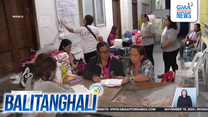 Manila CDRRMO - Mahigit 1,000 pamilya, lumikas dahil sa Bagyong #PepitoPH | Balitanghali