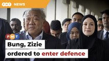 Bung, Zizie ordered to enter defence on graft charges