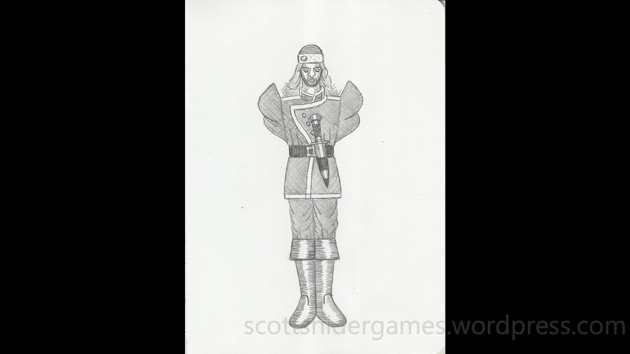 Soldier Pencil Sketch Video #510 (11-17-2024)