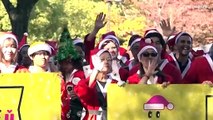 بزيّ سانتا كلوز.. آلاف اليابانيين يُشاركون في موكب لجمع التبرعات للأطفال في طوكيو