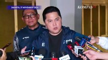 Kalah dari Jepang, Erick Thohir Minta Pemain dan Pelatih Introspeksi