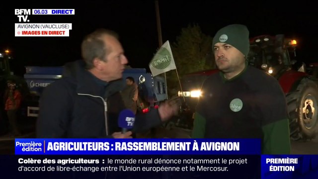 Les revenus sont plus dégradés qu'il y a 10 mois : les agriculteurs se mobilisent à Avignon pour leurs revenus et contre le Mercosur