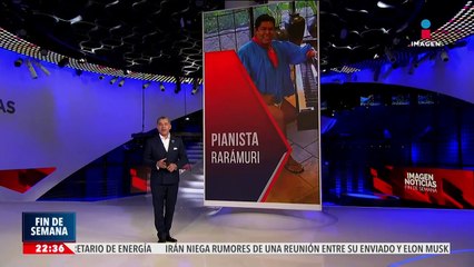 Romeyno Gutiérrez, el primer pianista indígena de América Latina.