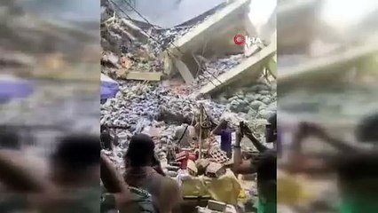 4 katlı bina çöktü: 13 ölü, 26 yaralı var