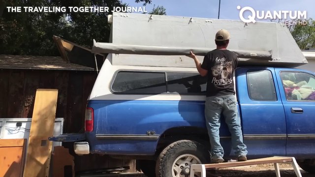 Man Builds Expandable 4x4 Truck Camper | Start to Finish by ‪@TheTravelingTogetherJournal‬ | Quantum Technologie
