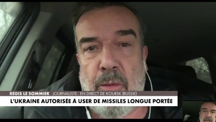 «Il y a une augmentation de l’activité de missiles», constate Régis Le Sommier à Koursk