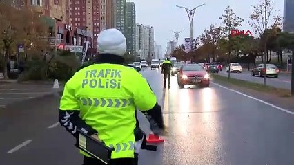 İstanbul- Ataşehir'de ara tatilin ardından okul servislerine denetim