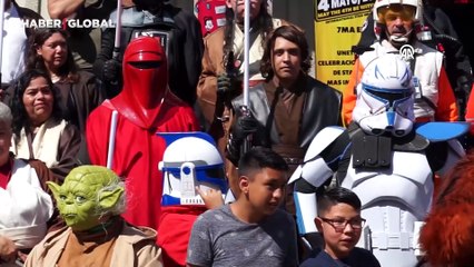 Star Wars hayranları Meksika'da bir araya geldi