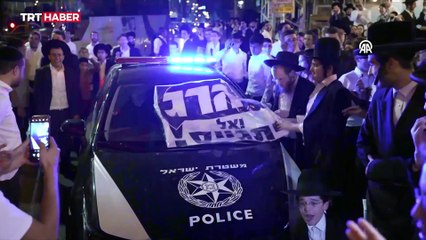 Askere gitmeyi reddeden Haredi Yahudiler, Savunma Bakanının kararını protesto etti