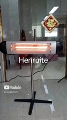 2500W Outdoor Infrared Aluminium Freestanding Adjustable Garden Infrared Heater