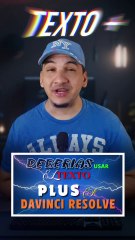 Por esto deberías usar el Texto Plus en Davinci Resolve