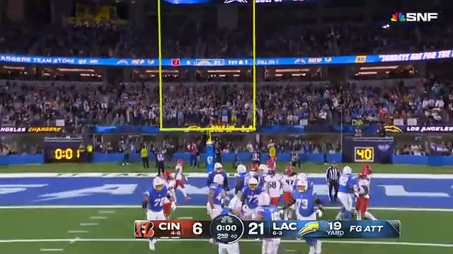 Cincinnati Bengals vs. Los Angeles Chargers Game Highlights - NFL 2024 Season Week 11