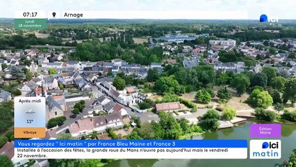 18/11/2024 - ICI Matin France Bleu Maine en vidéo
