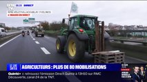 Yvelines: les agriculteurs lèvent leur point de blocage sur la N118 et reprennent la route