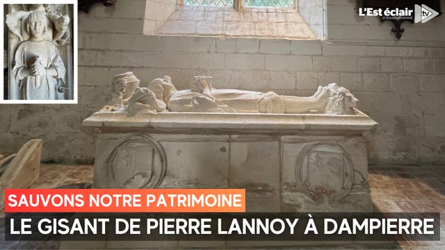 « Sauvons notre patrimoine » : le Gisant de Pierre Lannoy à Dampierre