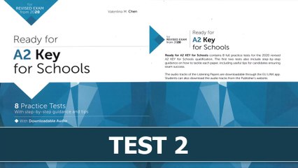 KET Listening - Ready for A2 Key for Schools 8 Practice Test 2