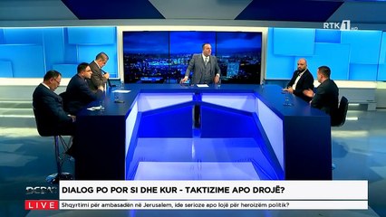 Gëzim Kelmendi - Dialogu po, por si dhe kur - Taktizme apo drojë - Debat në RTK (pjesa e dytë)