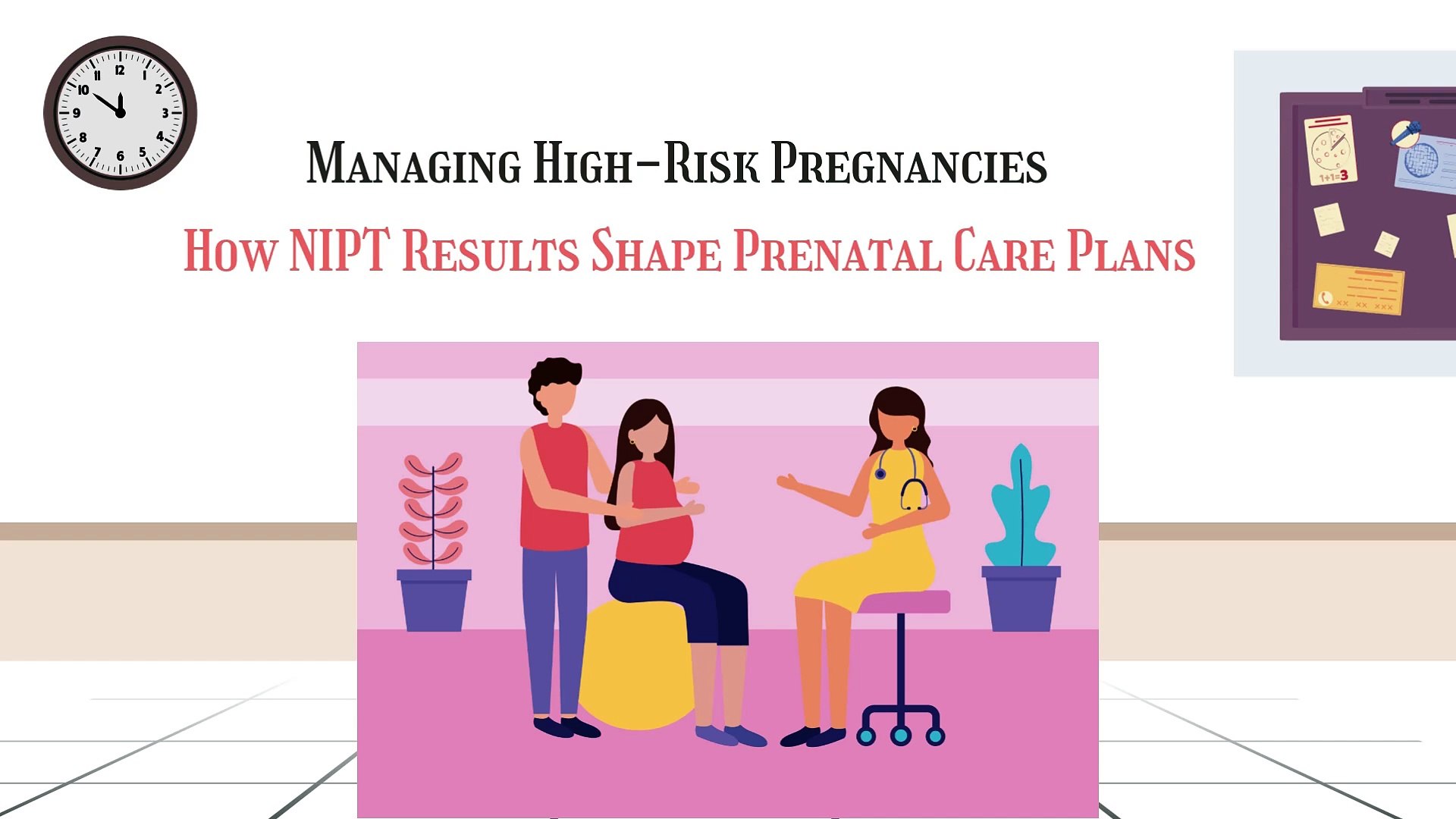 ⁣Managing High-Risk Pregnancies How NIPT Results Shape Prenatal Care Plans