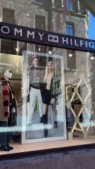 Advertisement for @Tommy Hilfiger. Wow🥹