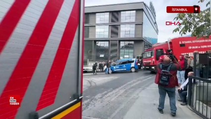 İstanbul'da sünger fabrikasında yangın