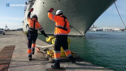 El buque Galicia sustituido por el Juan Carlos I que hará labores de ayuda por la DANA