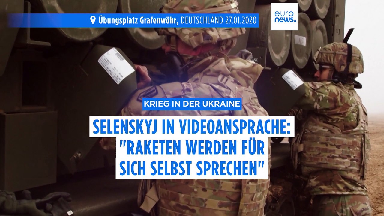 Selenskyj über US-Raketen: 'Die Waffen werden für sich selbst sprechen'