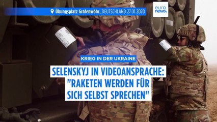 Selenskyj über US-Raketen: "Die Waffen werden für sich selbst sprechen"