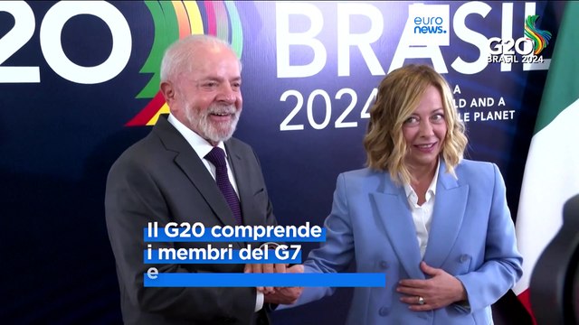 G20 in Brasile, Lula accoglie i leader a Rio de Janeiro