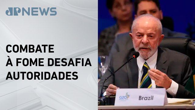 Lula destaca desafio de combater a fome durante discurso no G20