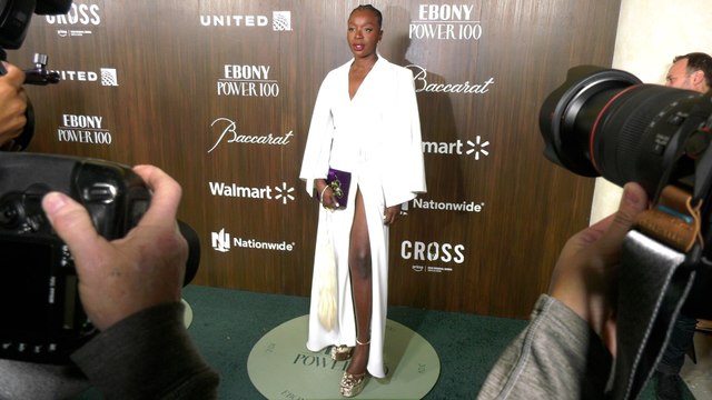 Folake Olowofoyeku 2024 EBONY Power 100 Gala Green Carpet