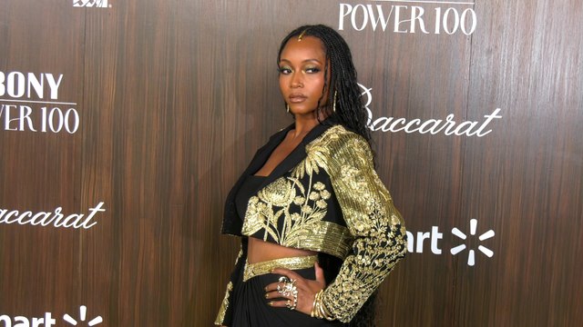 Yaya DaCosta 2024 EBONY Power 100 Gala Green Carpet
