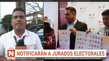 SCZ Más de 24.000 notificaciones a jurados electorales