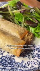 Bricks aux champignons et petits suisses