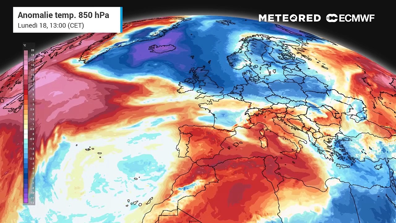 Aria di estrazione polare in arrivo in Italia