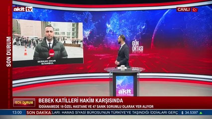 Bebek katilleri hakim karşısında