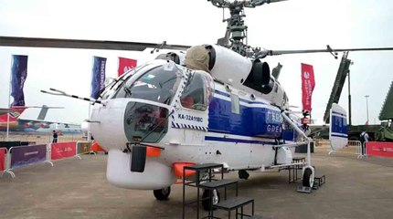 ビデオ：ロステックがAirshow Chinaで多機能ヘリコプターKa-32A11BCを発表