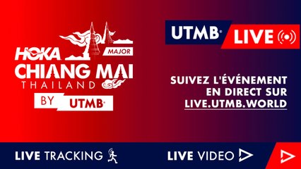 HOKA Chiang Mai Thailand by UTMB 2024 - Live Français 🇫🇷