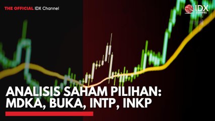 Analisis Saham Pilihan: MDKA, BUKA, INTP, INKP