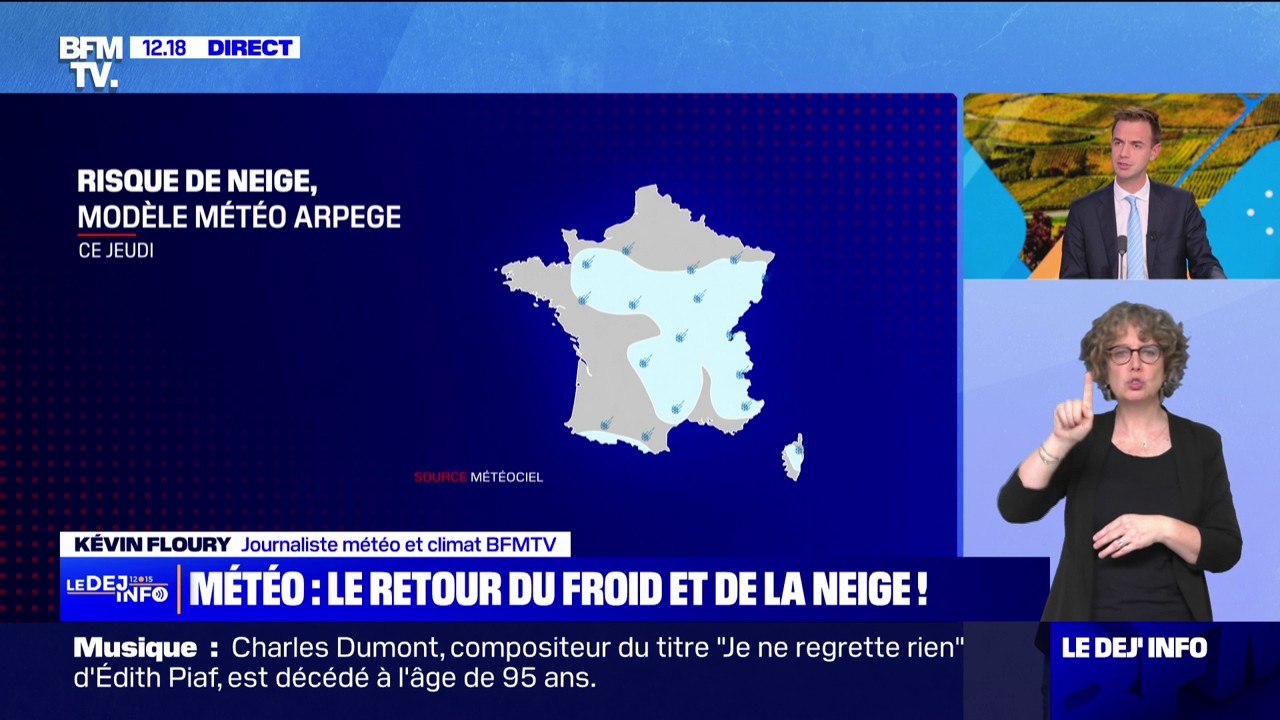 Baisse des températures, neige en plaine... Ce que disent les différents modèles pour la météo de cette semaine