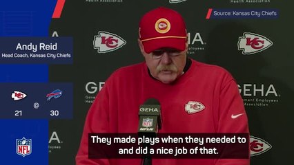 'Hats off to Buffalo' - Bills end Chiefs' perfect start