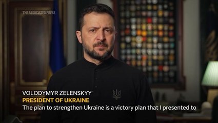 Watch: Zelensky responds to US decision to allow long-range missile strikes in Russia