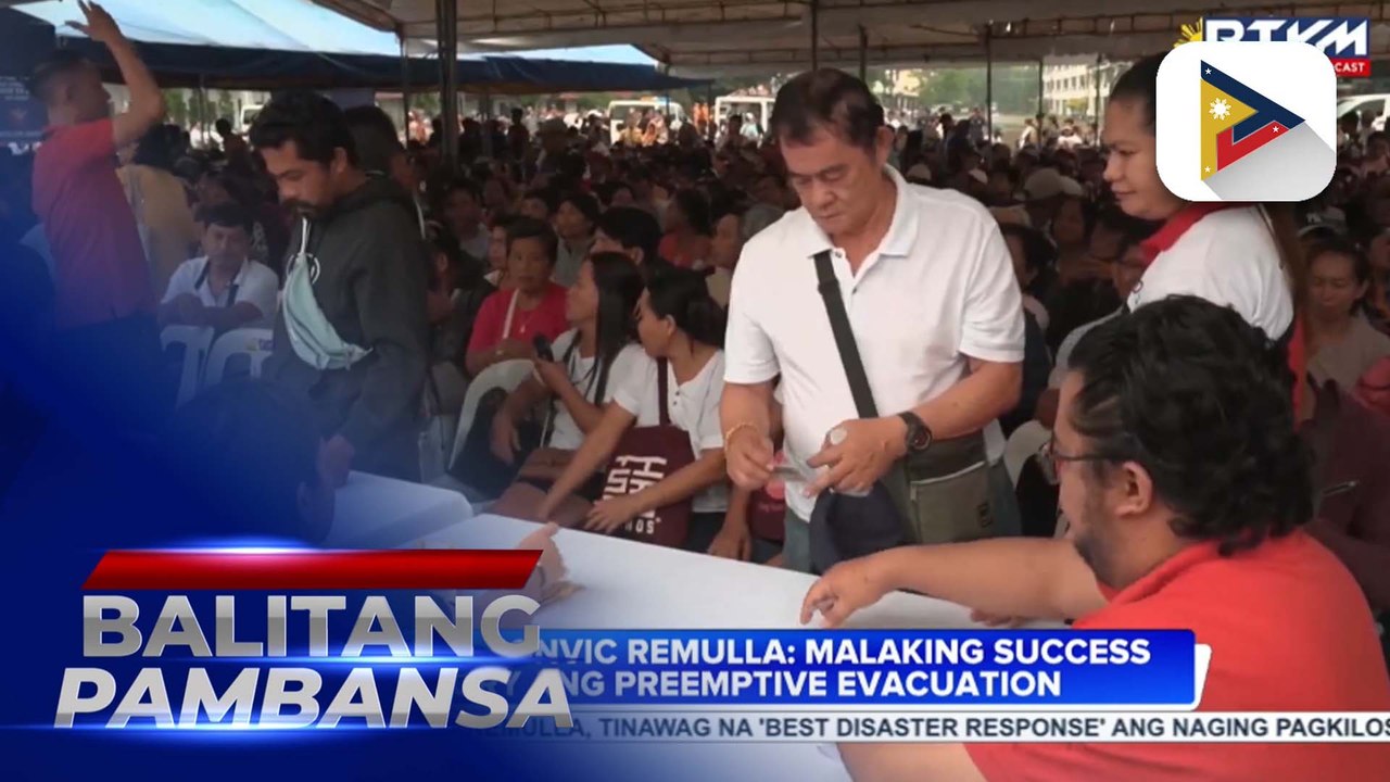 DILG Sec. Remulla, binigyang-diin ang kahalagahan ng preemptive evacuation at koordinasyon ng LGUs at mga ahensya upang matiyak ang tulong sa mga nasalanta ng Bagyong #PepitoPH